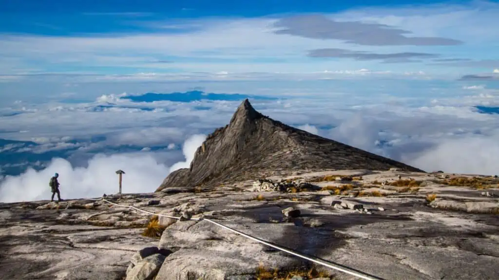 Mount Kinabalu in Borneo