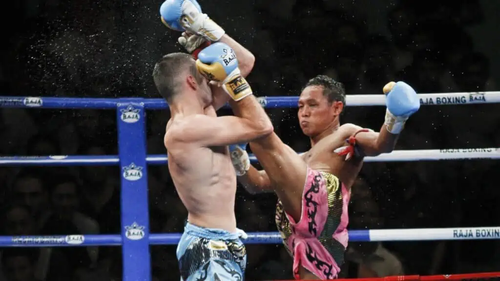 Muay Thai Match in Chiang Mai, Thailand