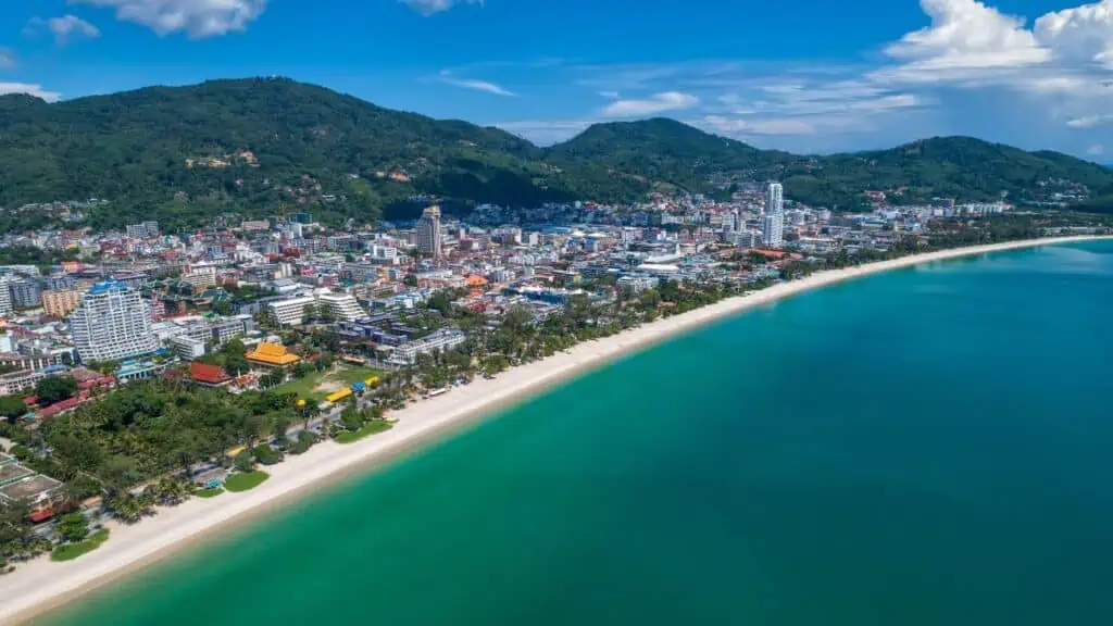 Patong Beach in Phuket, Thailand