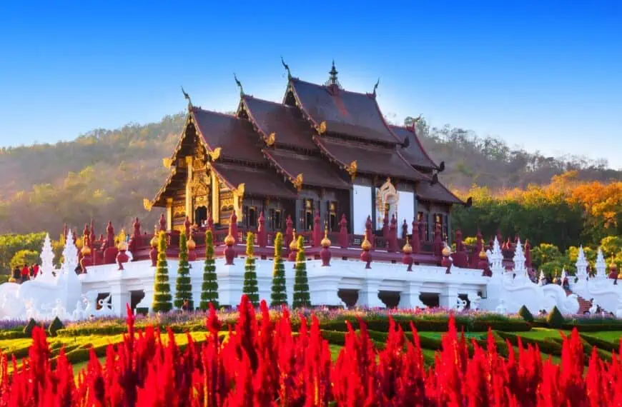 Royal Flower Garden Pavilion in Chiang Mai, Thailand