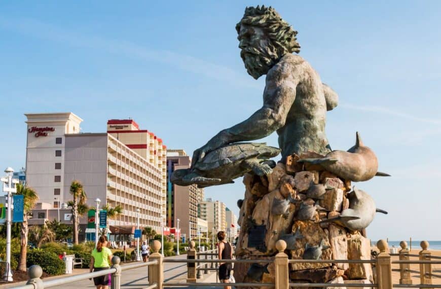 Virginia Beach King Neptune Statue
