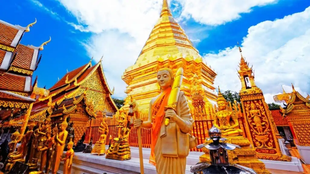 Wat Phra That Doi Suthep in Chiang Mai, Thailand