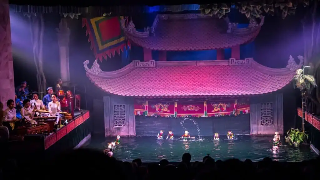 Water Puppett Show in Hanoi, Vietnam