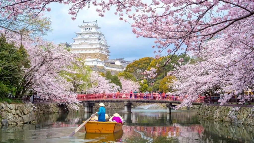 Castle in Himeji, Japan