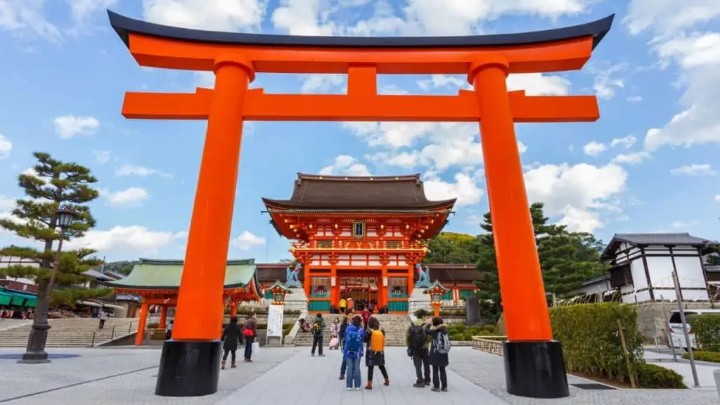 Fushimi Inari Taisha in Kyoto, Japan