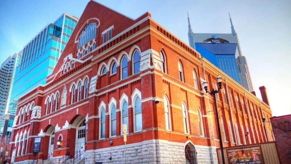 Ryman Auditorium in Nashville. TN