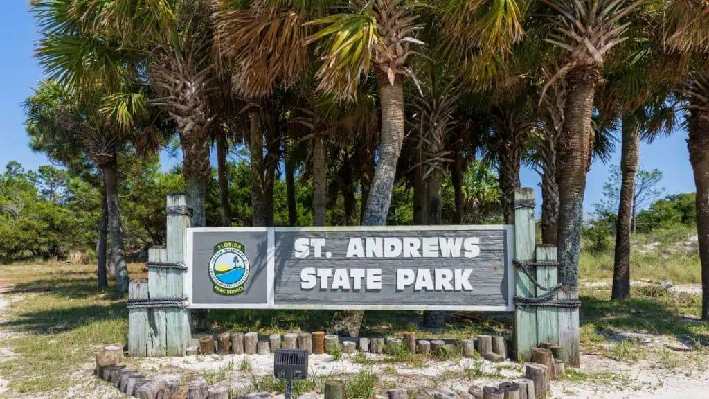 St. Andrews State Park in Panama City, Florida