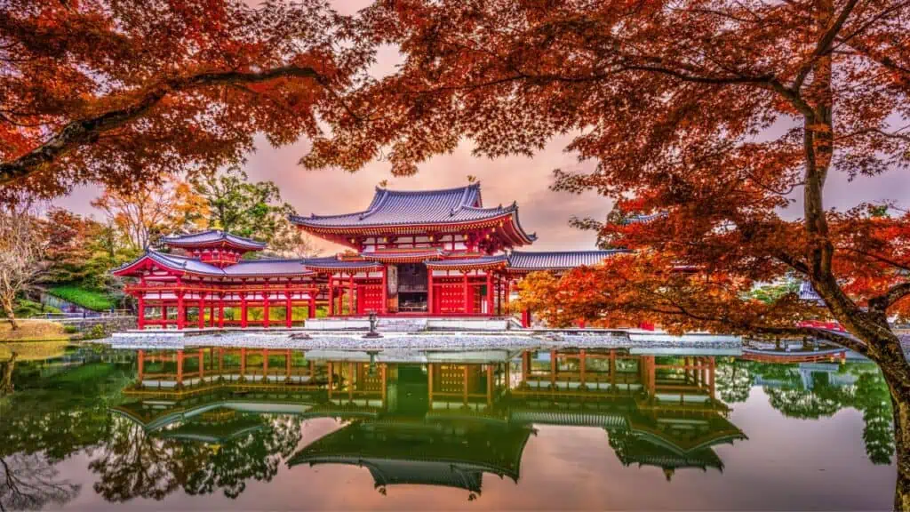 Byodoin Temple in Uji, Japan