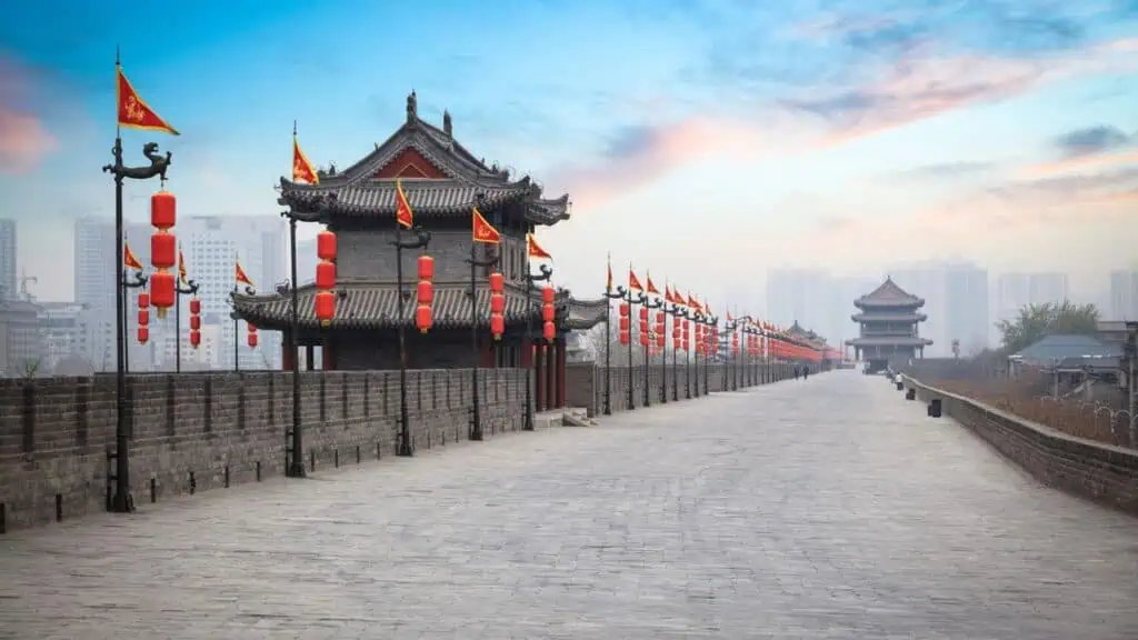 Xi'an City Wall in China