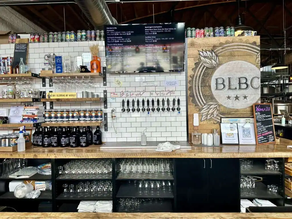 Big LIck Brewing Co. in downtown Roanoke, Virginia