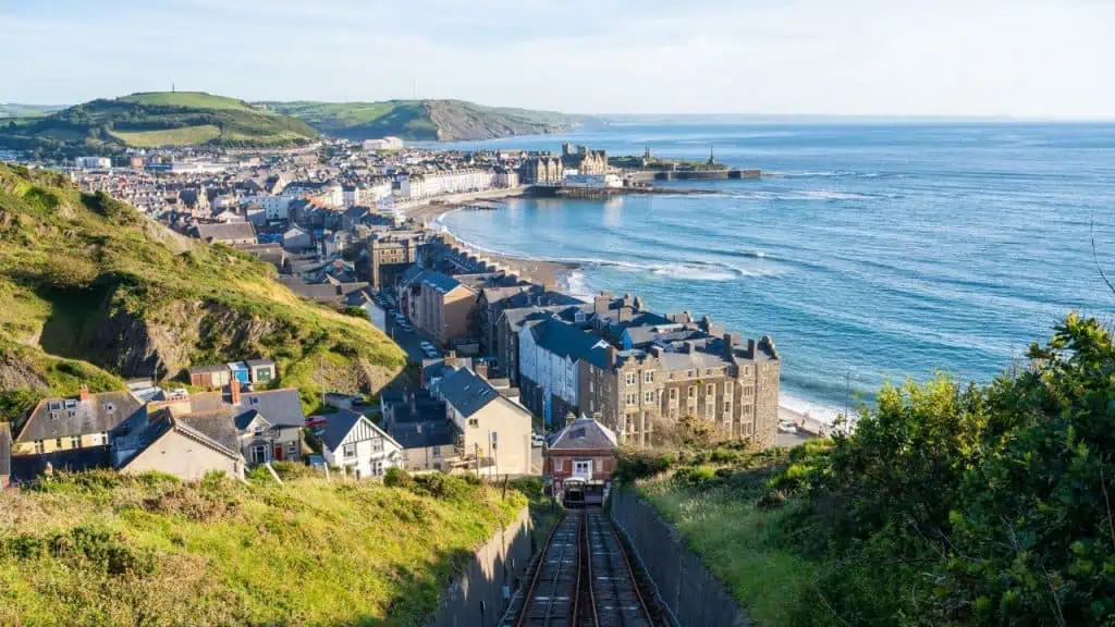 Aberystwyth in Wales