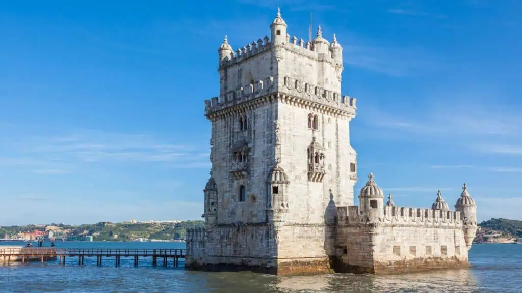 Belém Tower in Lisbon, Portugal