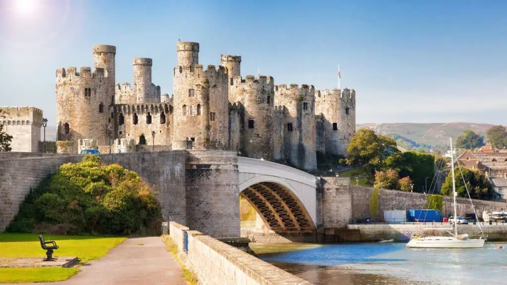 Conwy Castle in Wales