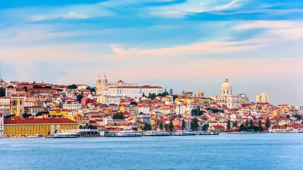 Tagus River in Lisbon, Portugal