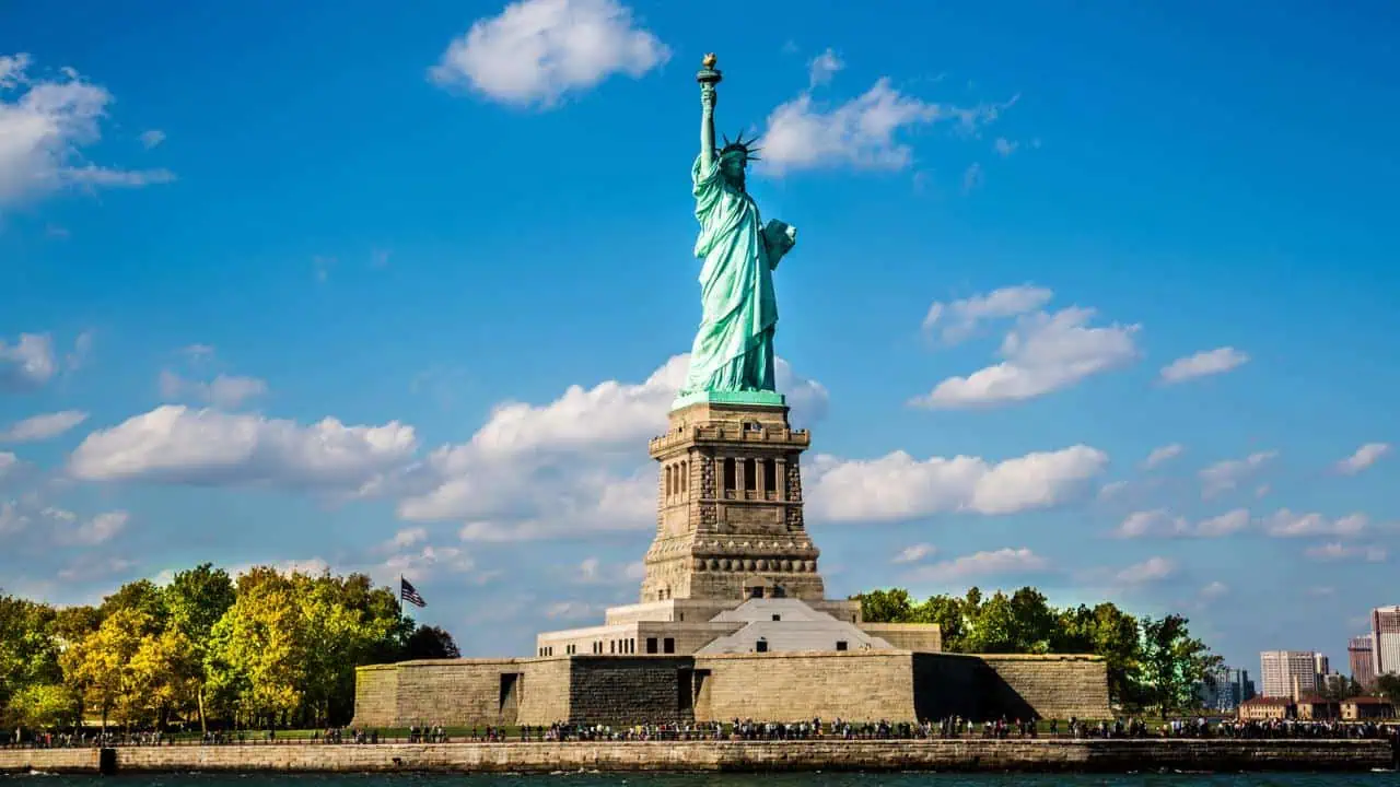 Liberty Island and Ellis Island