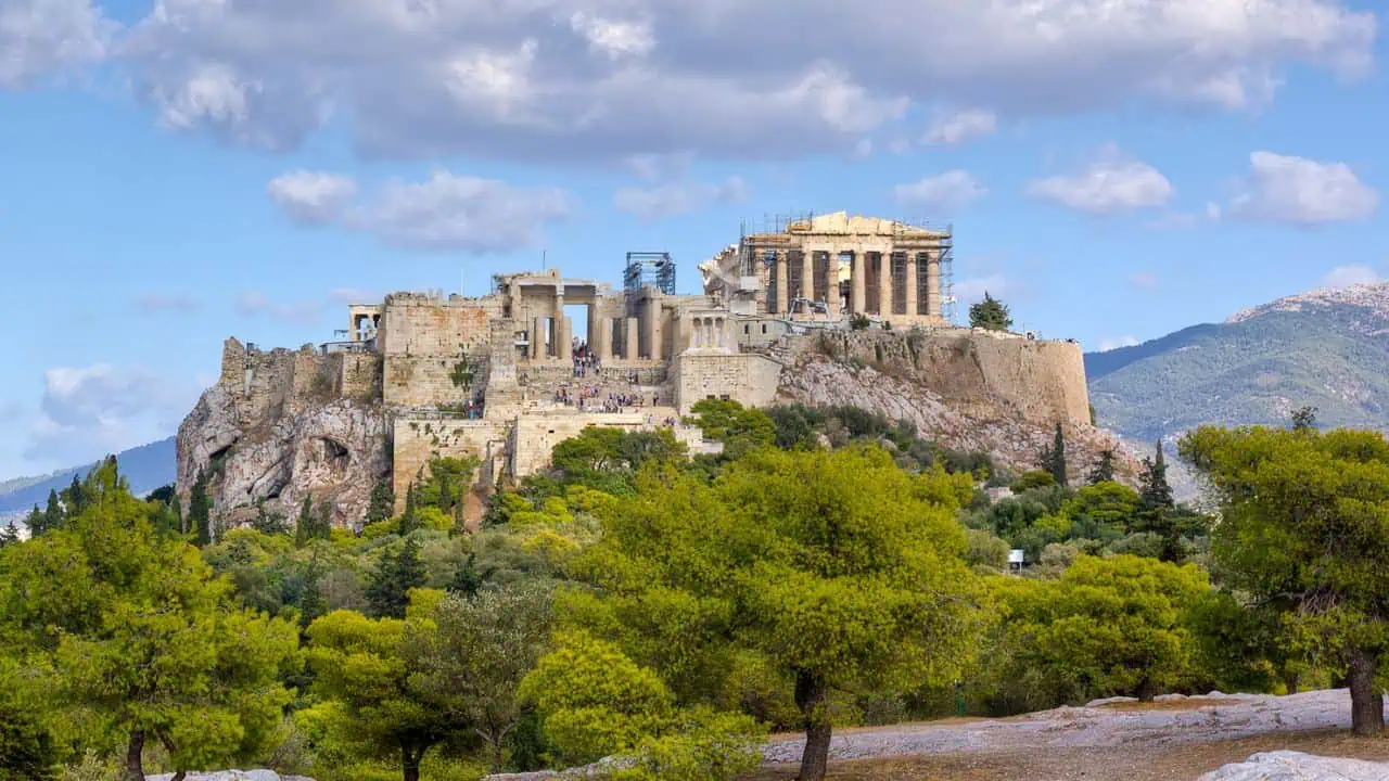 Acropolis in Athens, Greece