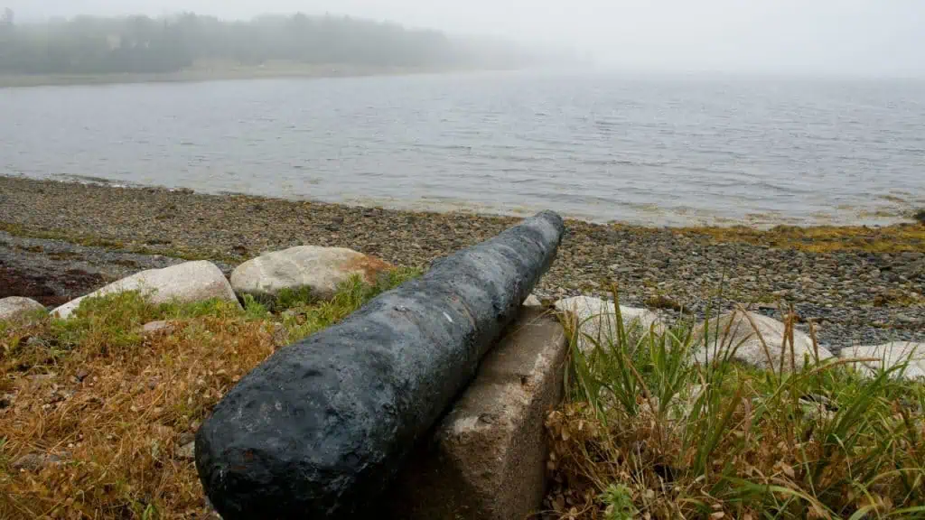 Oak Island Cannon, Nova Scotia