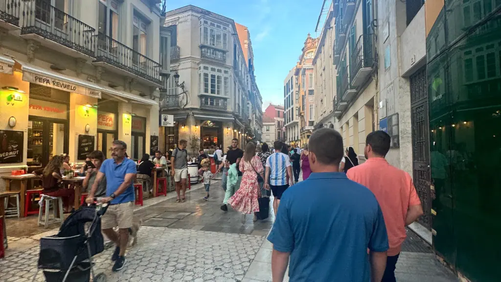 Centro Historico in Malaga, Spain