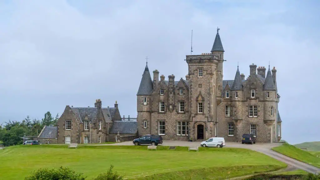 Glengorm Castle in Scotland