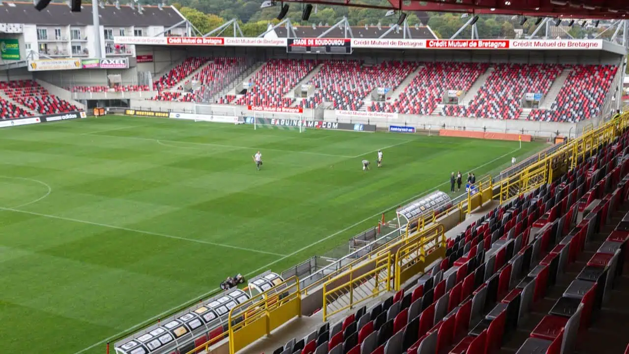 Stade du Roudourou in Guingamp