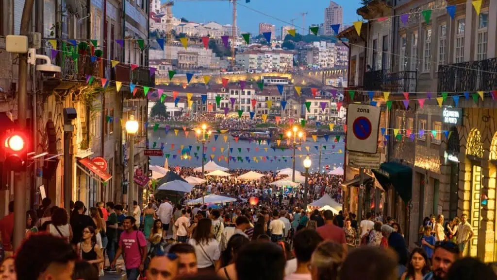 Festa Sao Joao, Porto Portuga