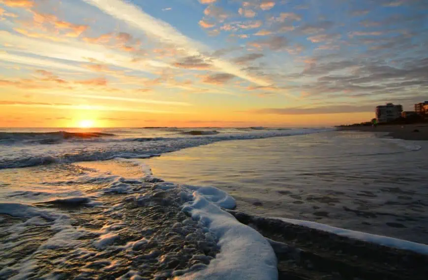 Melbourne Beach Sunrise on Florida's Space Coast