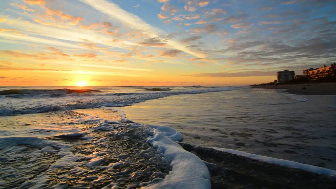 Melbourne Beach Sunrise on Florida's Space Coast