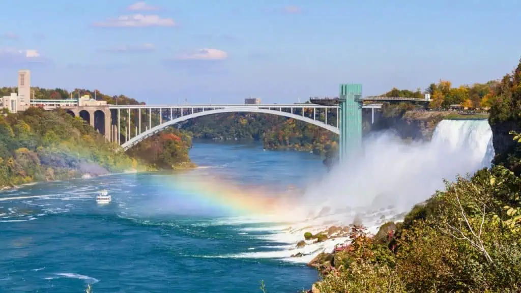 Rainbow Bridge at Niagara Falls