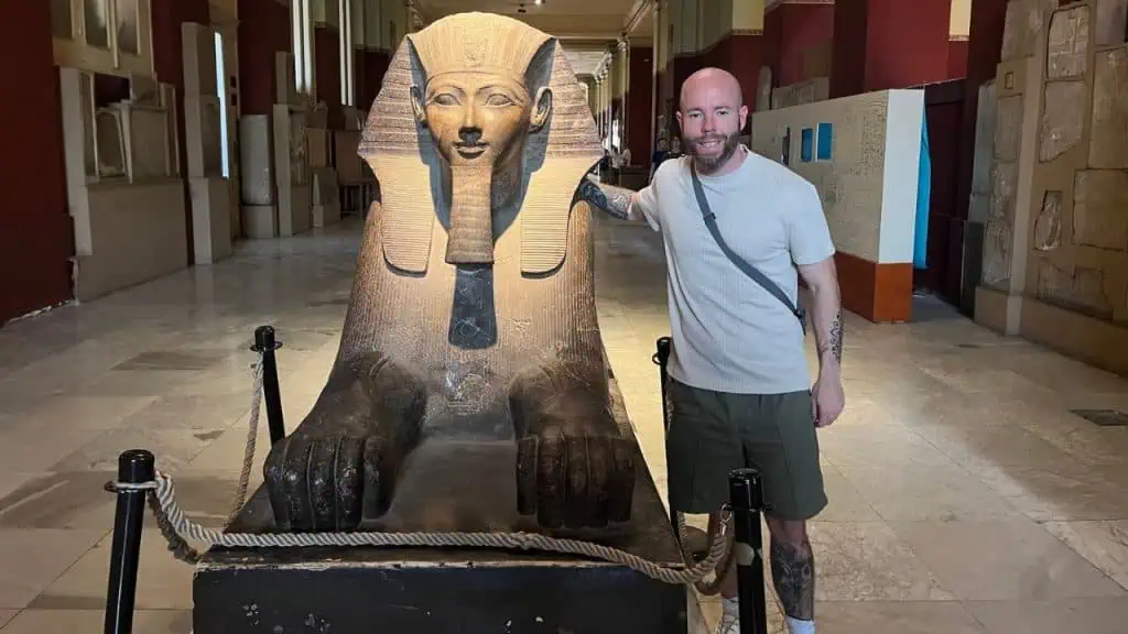 The Egyptian Museum in Cairo Egypt