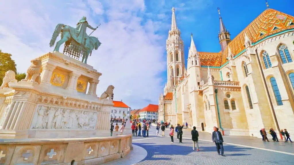 Matthias Church in the Budapest Castle District