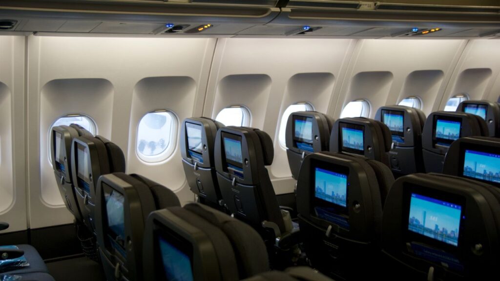 empty airplane