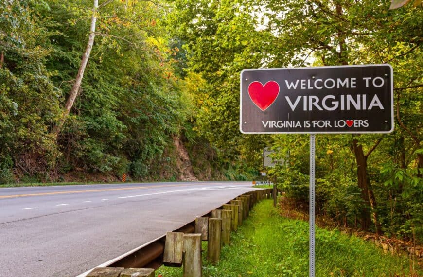 welcome to virginia sign