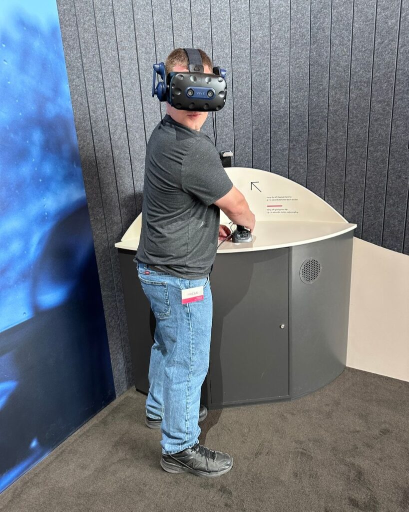 Круизный лайнер VR в World of Volvo в Гетеборге, Швеция