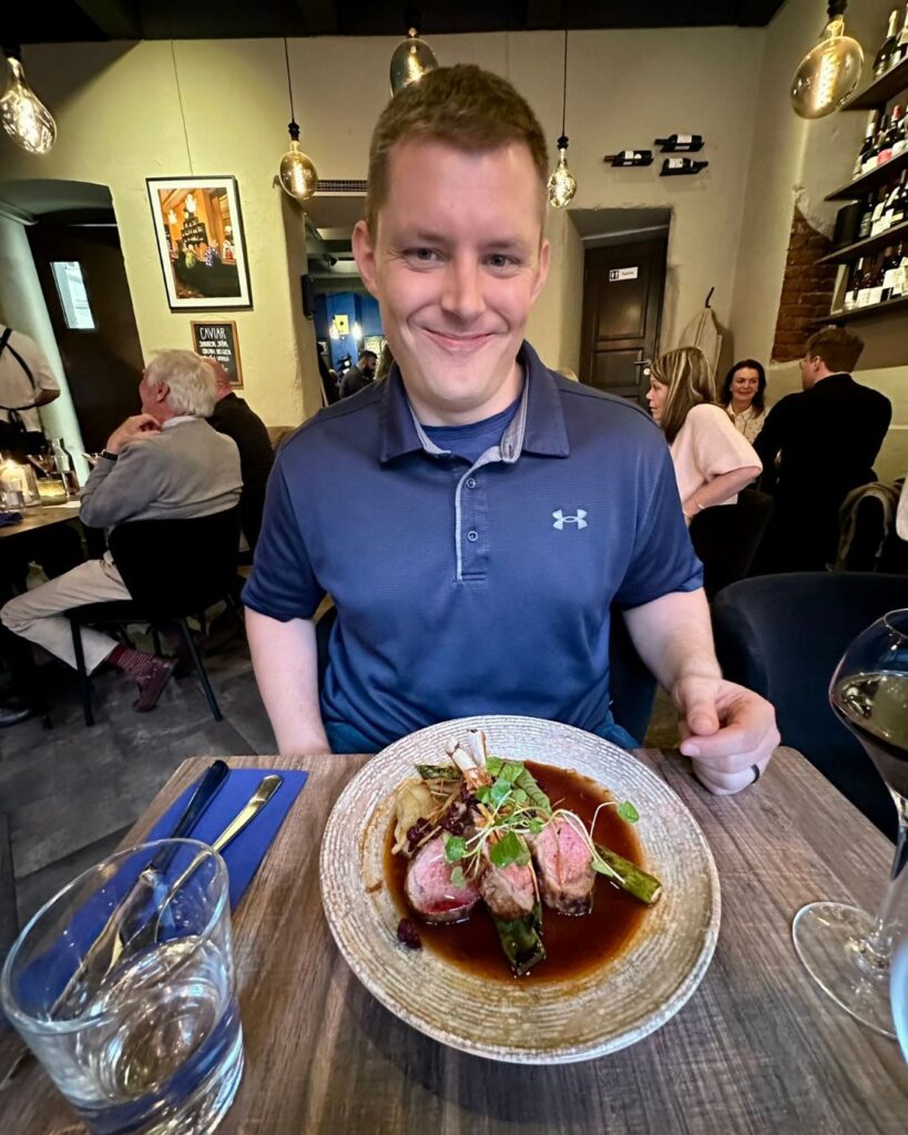 Обед в ресторане Suber Restaurang в Гетеборге, Швеция