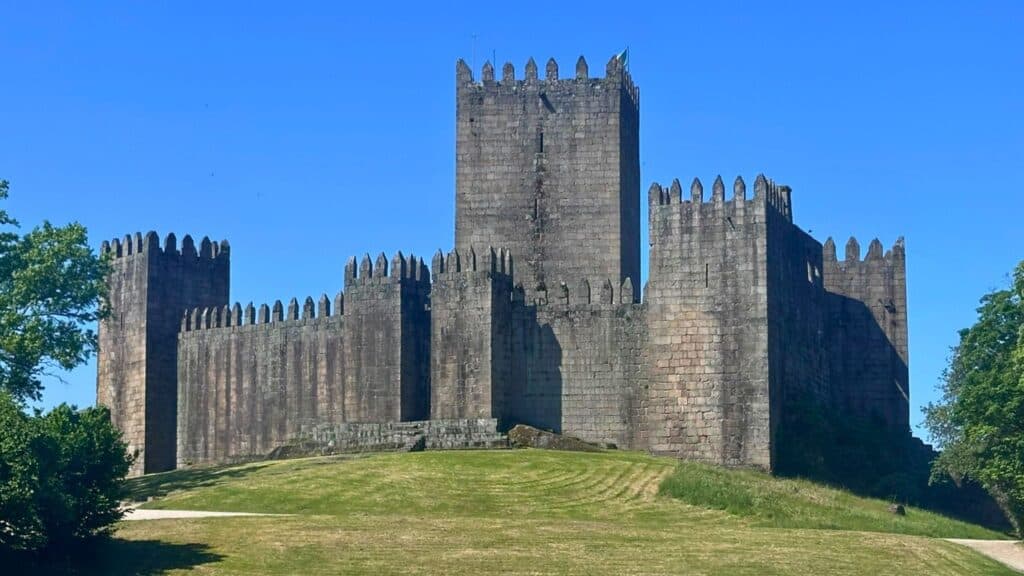 Castillo de Guimarães en Portugal