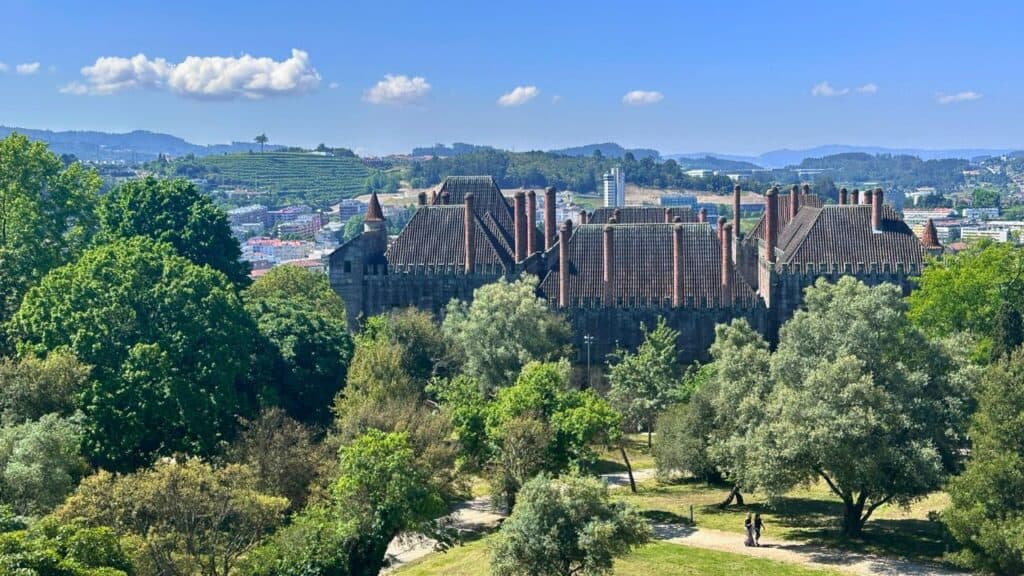 Palacio de los Duques de Braganza en Guimarães, Portugal