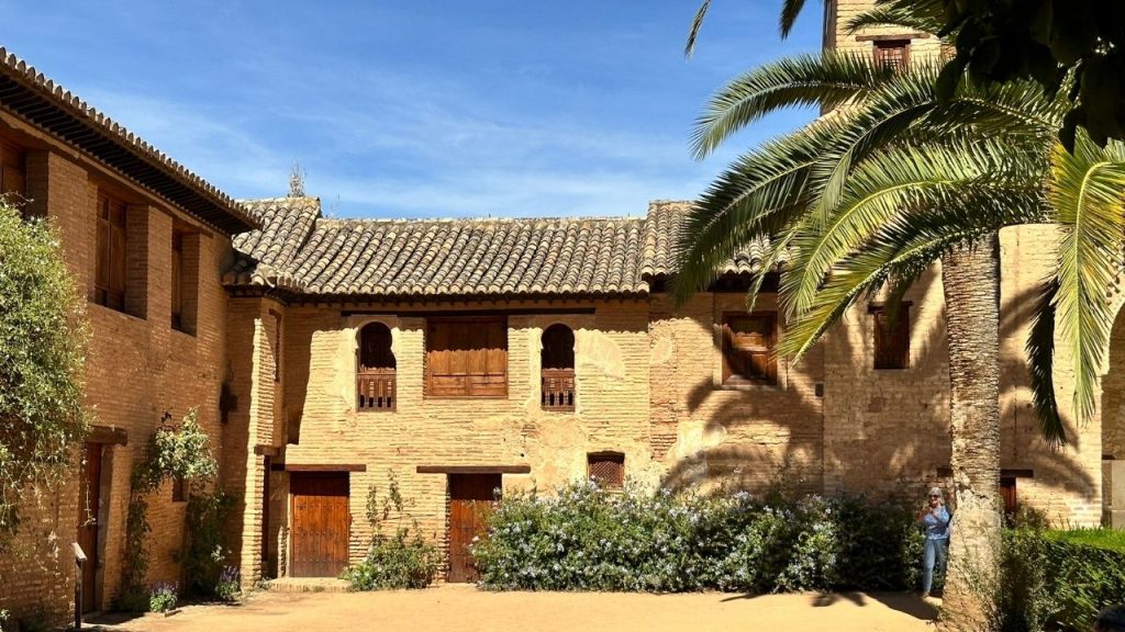 Partal Palace at the Alhambra in Granada, Spain
