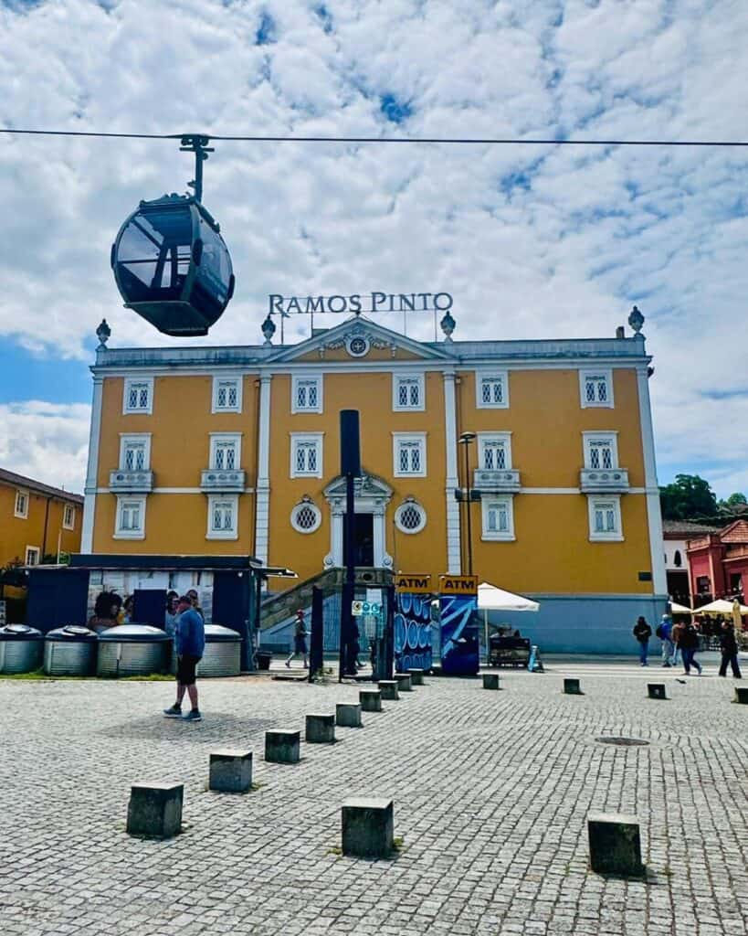 Vila Nova de Gaia'da Ramos Pinto ve Teleferik