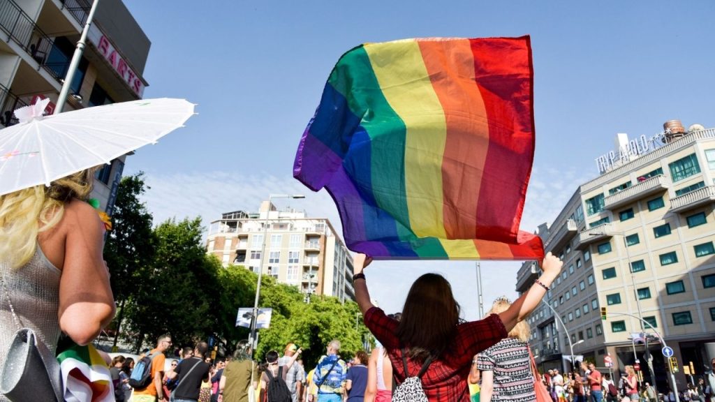 Gay Pride Party in Barcelona
