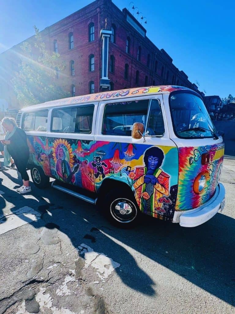 Passeios de Amor em São Francisco - Ônibus VW